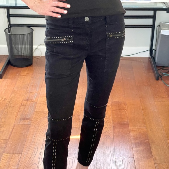 Joie Hazina Studded Ankle Pants